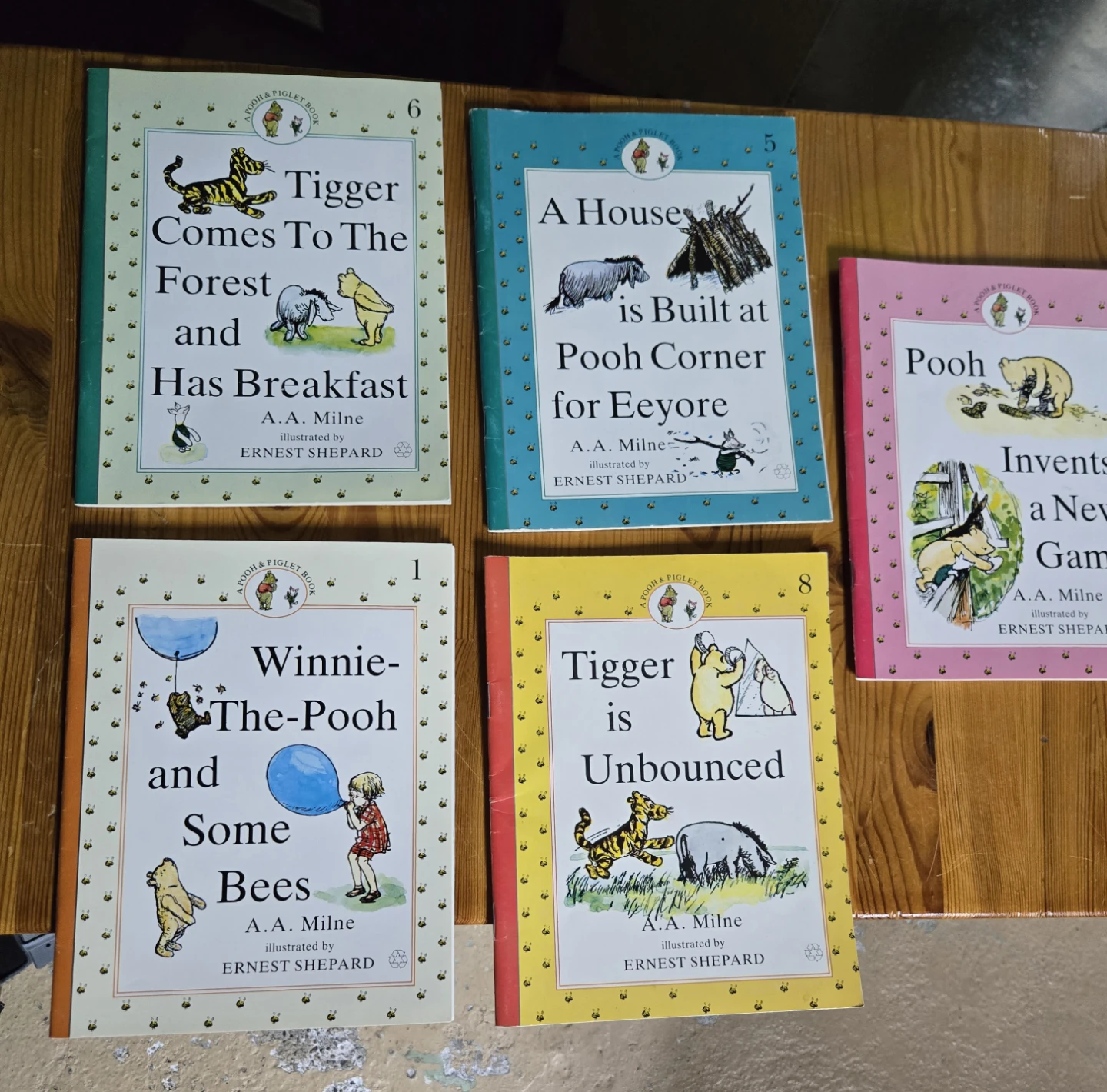 Winnie-the-Pooh A.A. Milne Book Collection