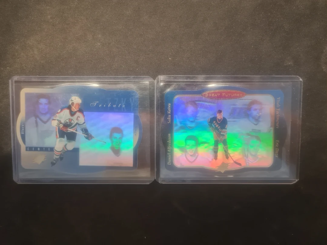 2x Wayne Gretzky Hockey Cards