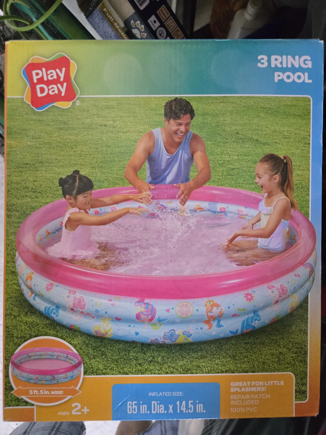 Play Day 3 Ring Pool - 65 in. Dia. x 14.5 in.