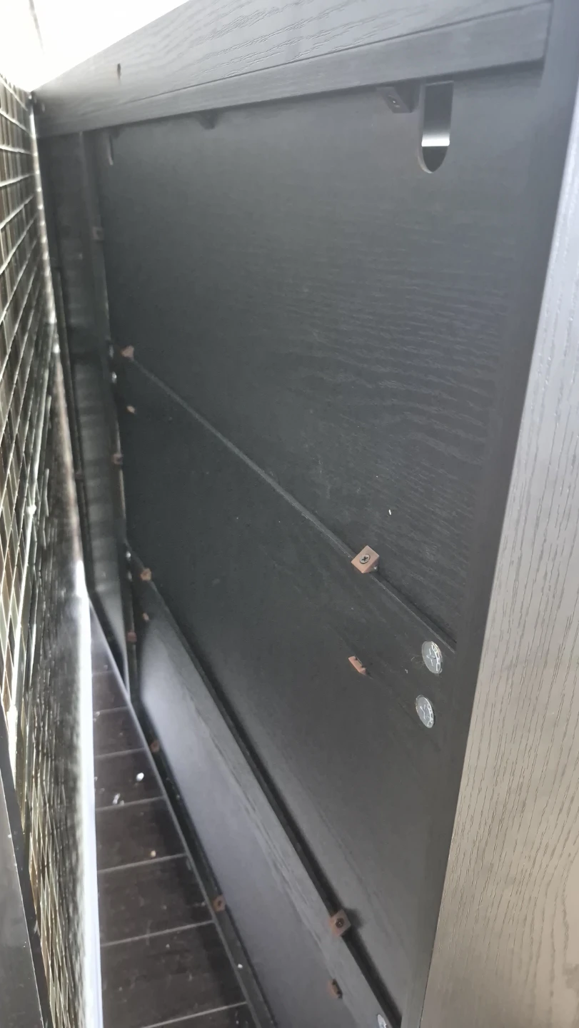 Large 3-Door Shoe Cabinet - photo 5