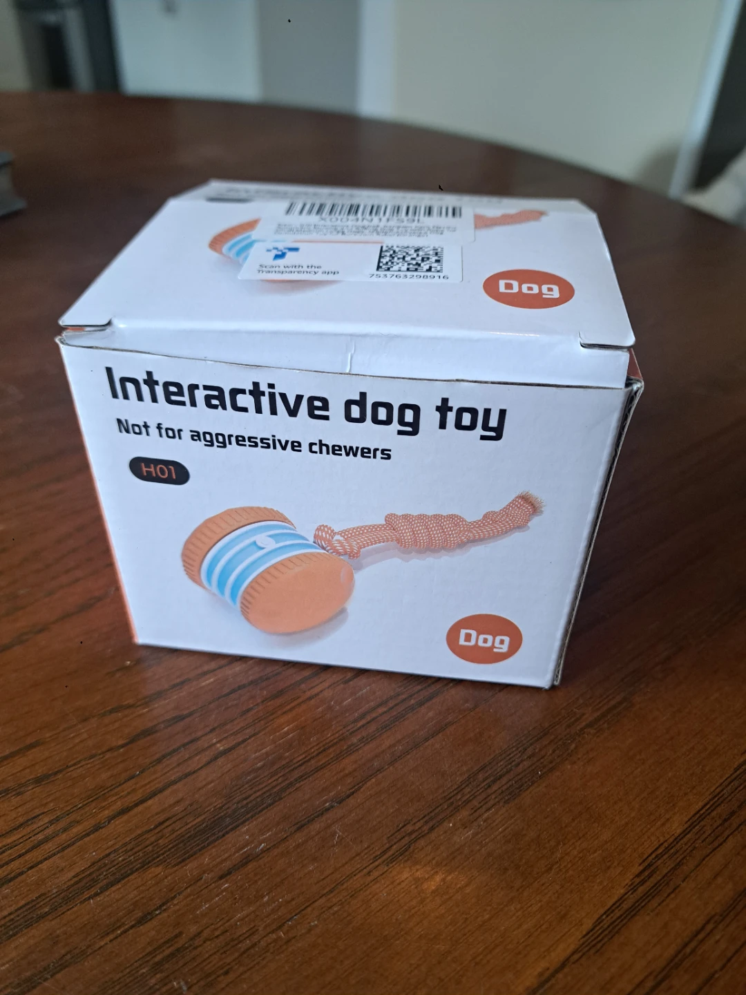 Interactive Dog Toy with Rope