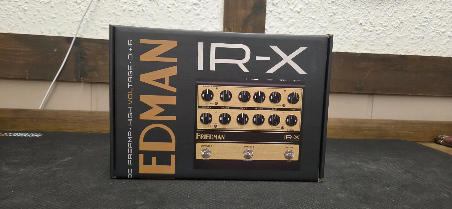 Friedman IR-X Dual Tube Preamp DI + IR