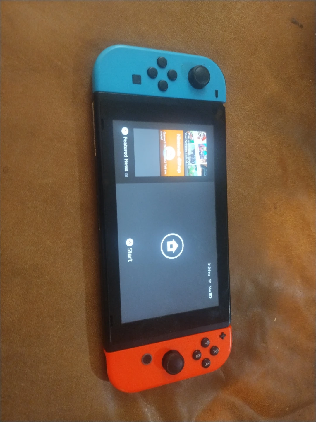 Nintendo Switch Console with Legend of Zelda Case