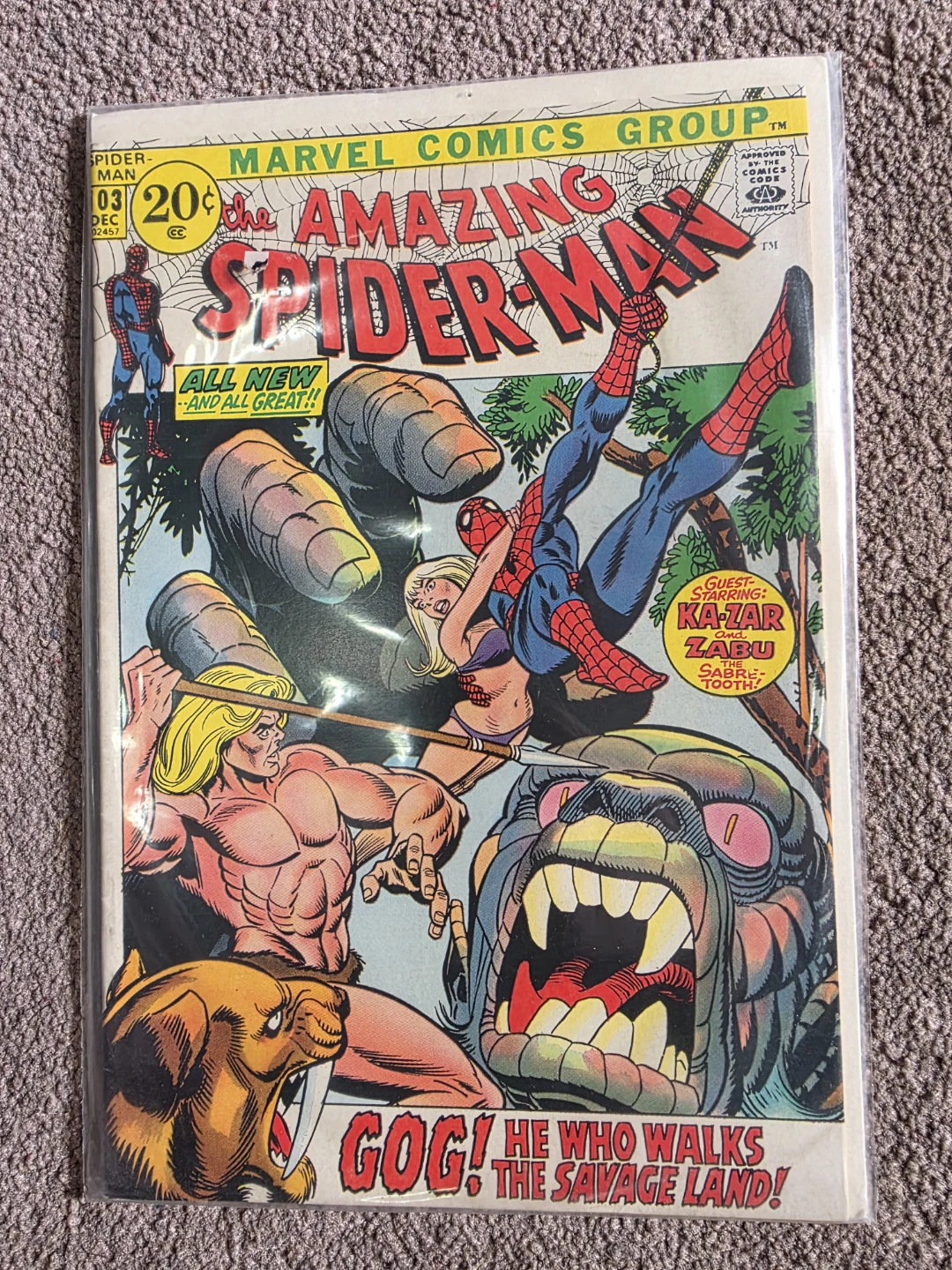 The Amazing Spider-Man Comic #103