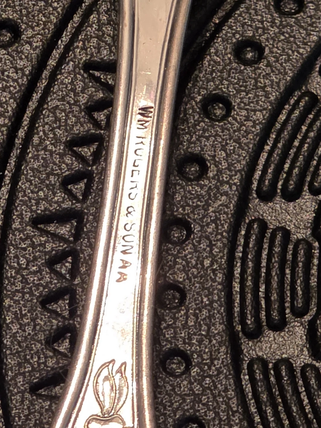 3 Antique Silver spoons - photo 5