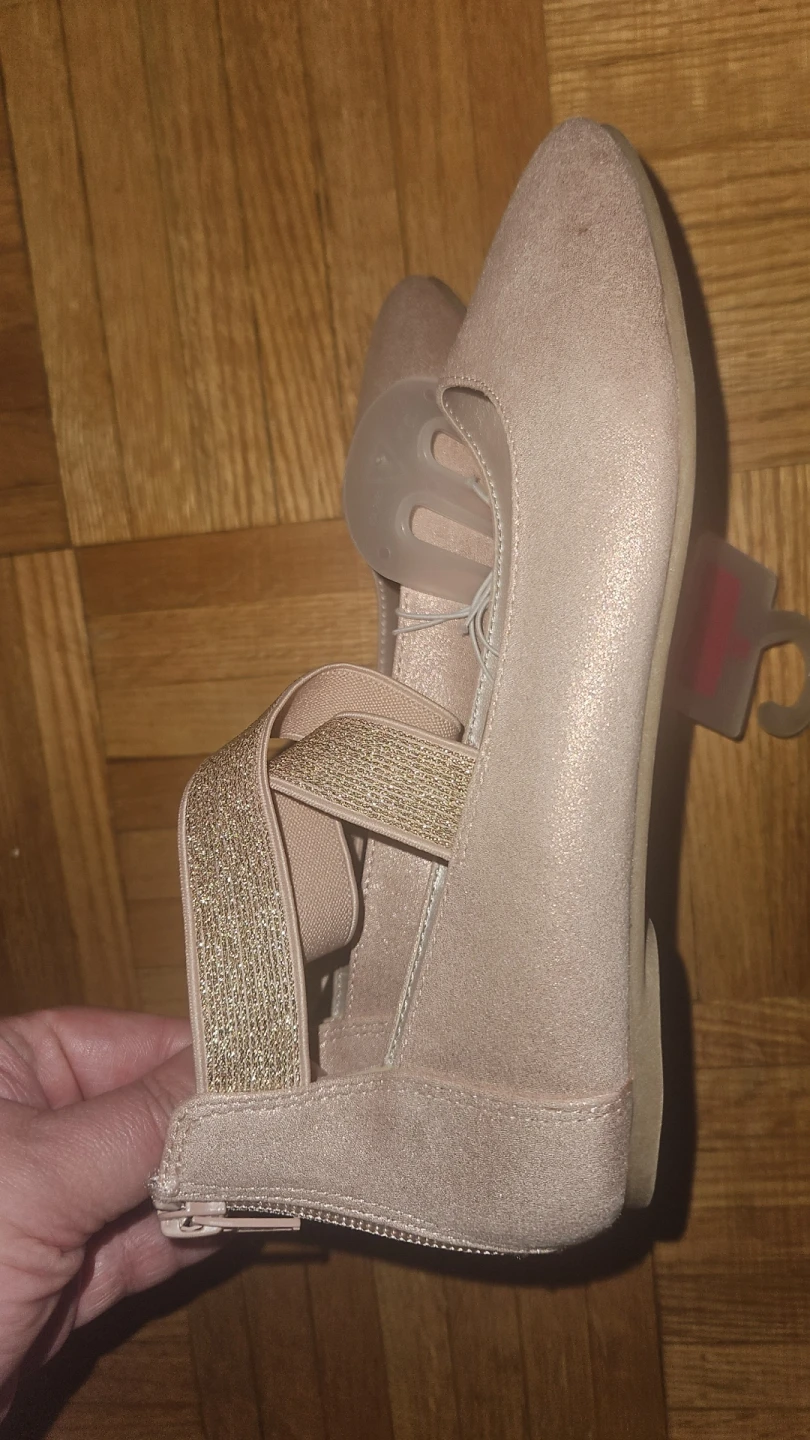 New Girls Ballet Flats size 2 - photo 2