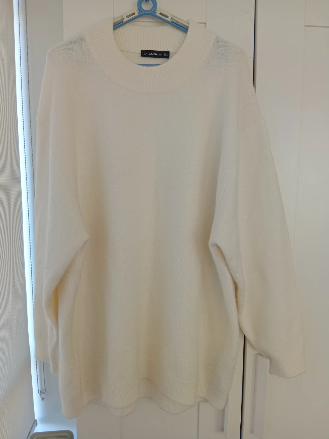 Zara Knit Off-White Sweater Size S