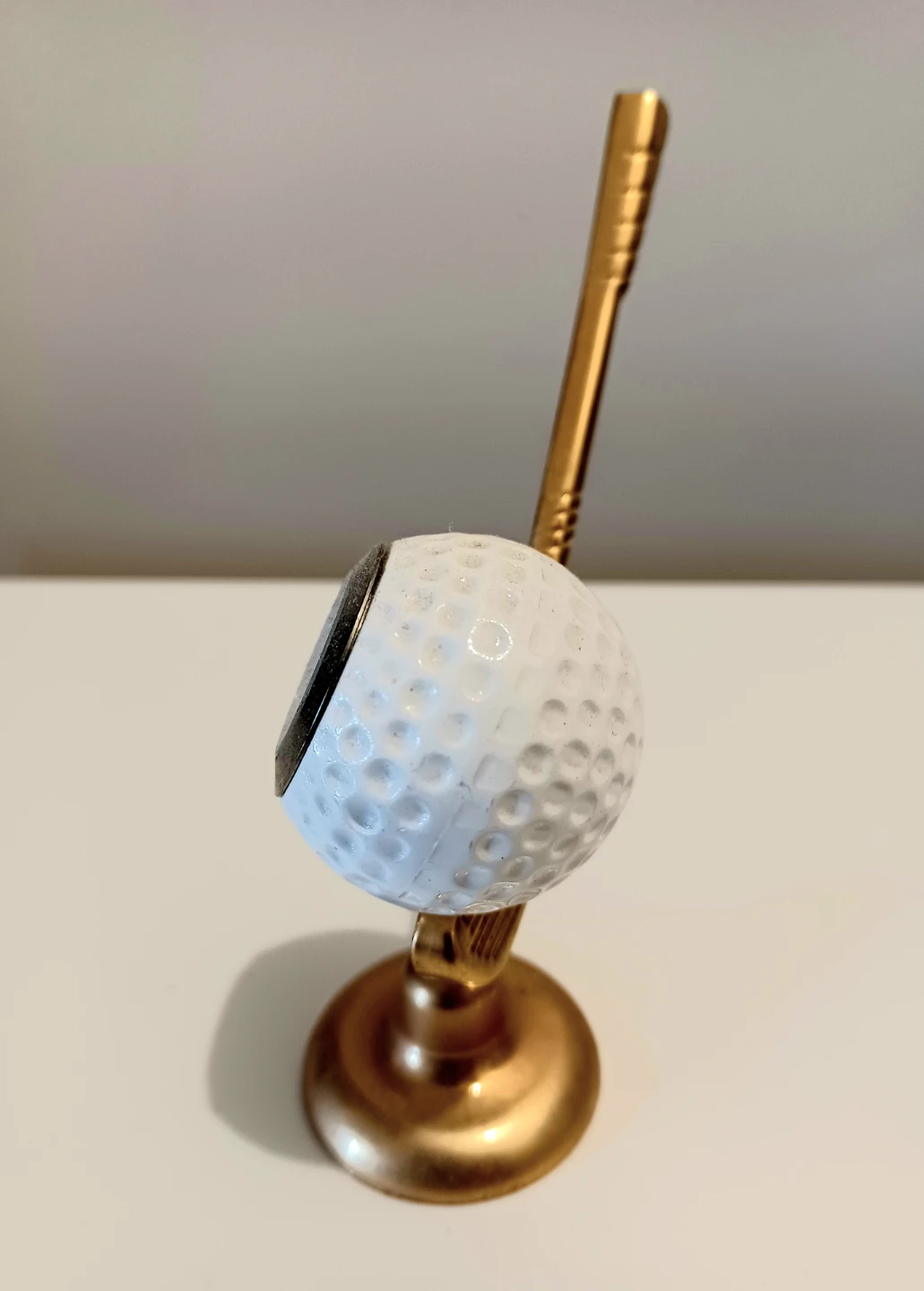 Unique Nina Ricci Golf Ball & Golf Club Clock - photo 2