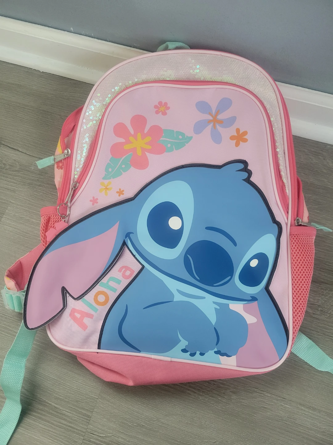 Pink Stitch Aloha Backpack
