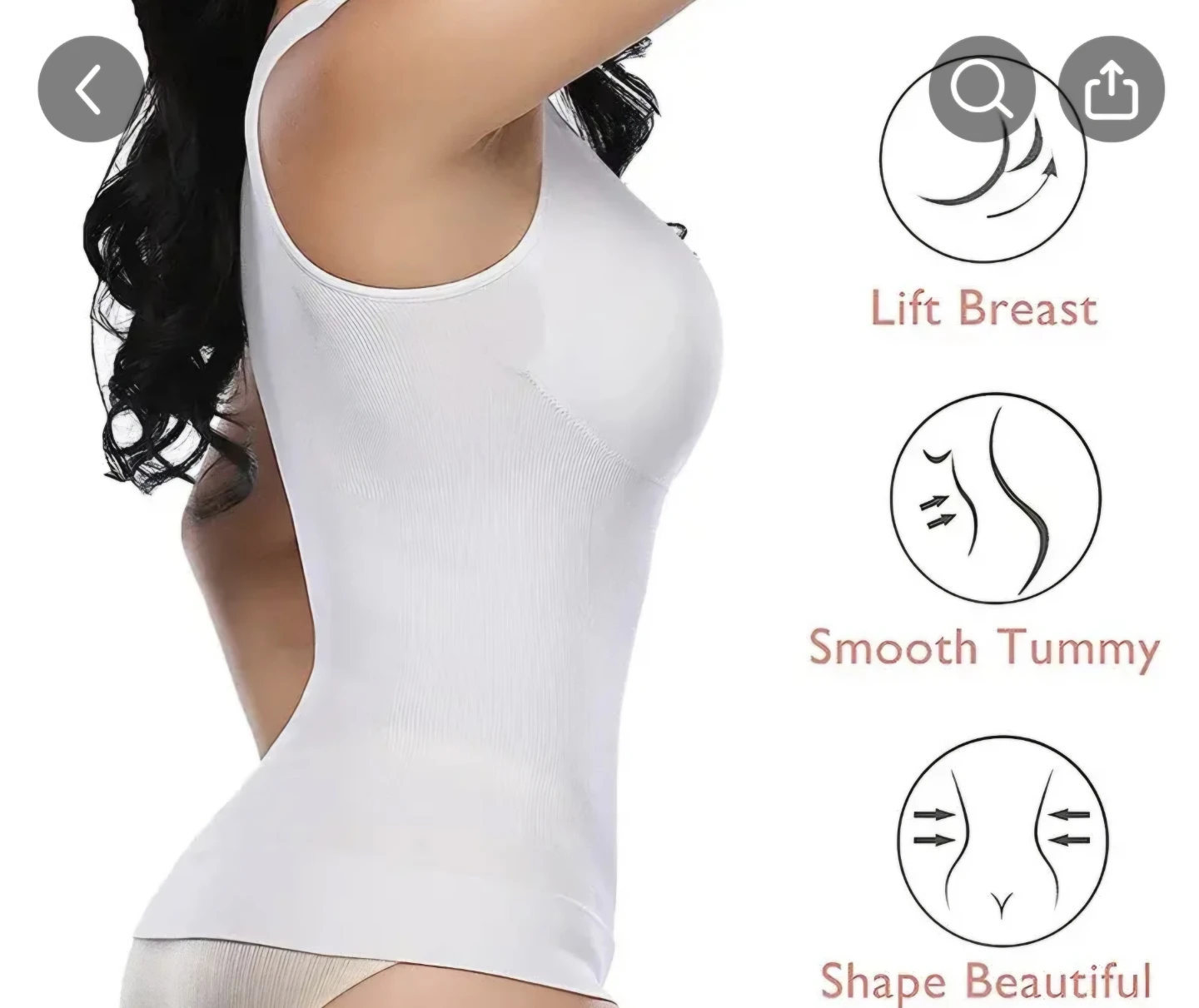 Women's Smoothing Compression Waist Trainers - photo 5