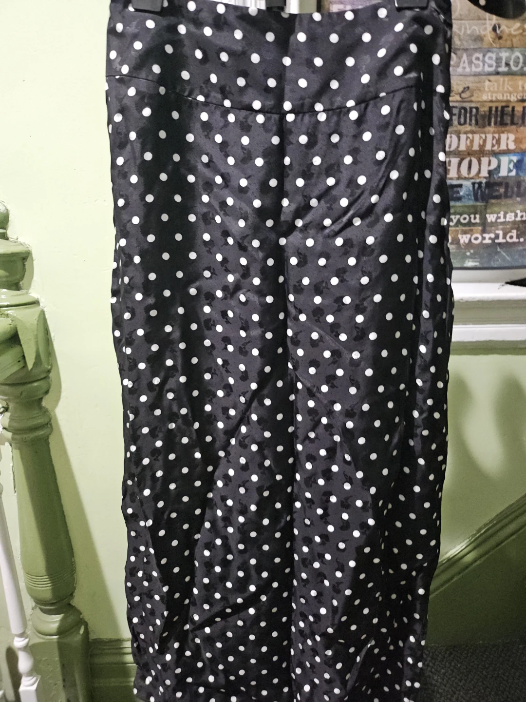 Kate Spade Black & White Polka Dot Skirt