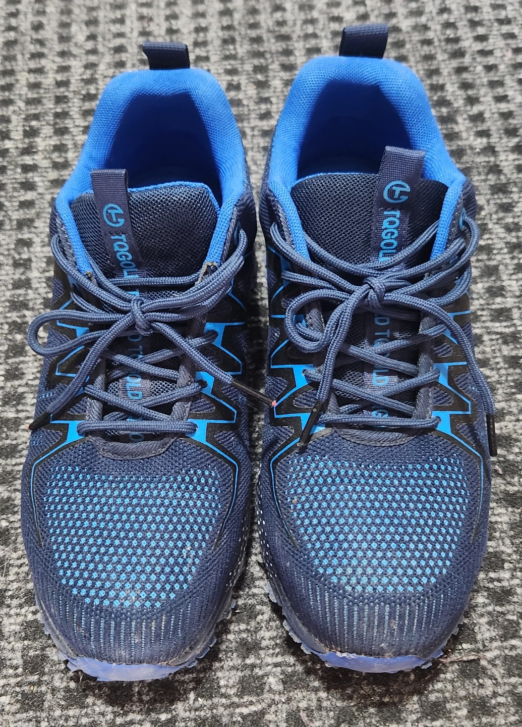 Men's Blue Athletic Shoes with steel toe - photo 2