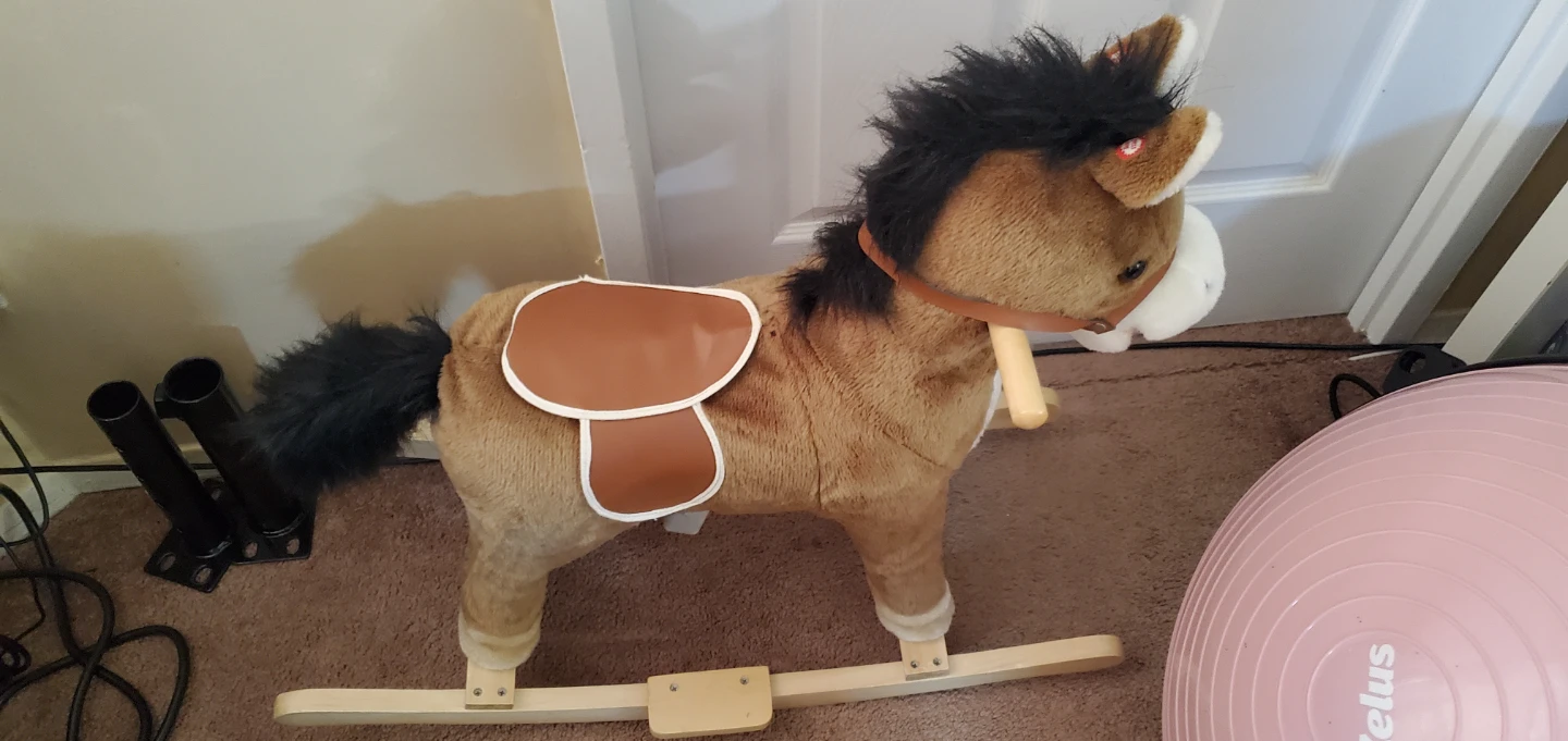 Plush Rocking Horse Toy