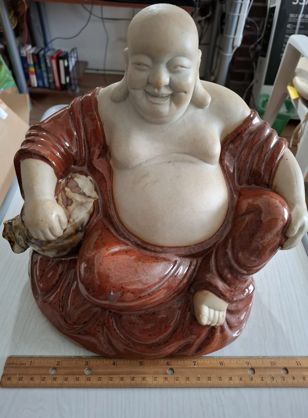 Laughing Buddha Statue - photo 2