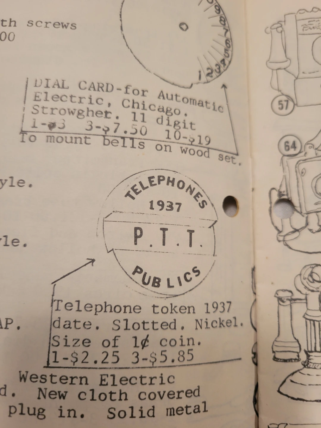 Western Electric Kellogg Wall Telephone - photo 4