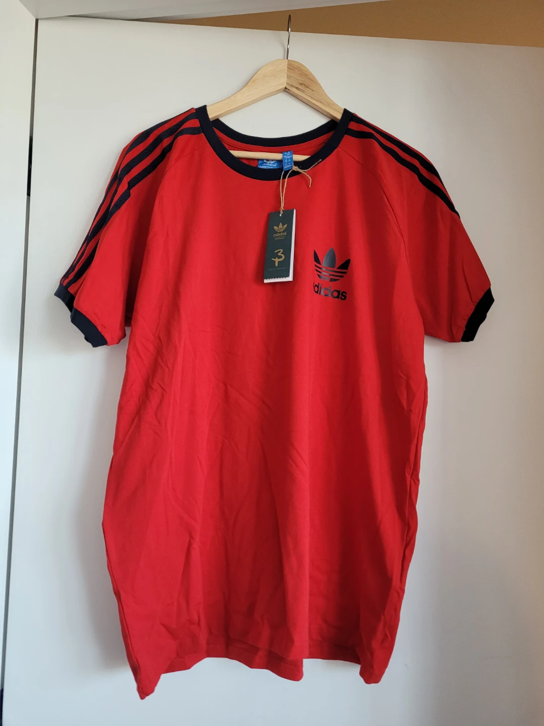 Adidas Sport Ess Tee - Red, XL