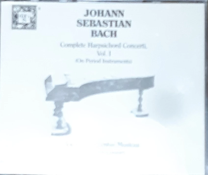 Johann Sebastian Bach Complete Harpsichord Concerti Vol. I CD
