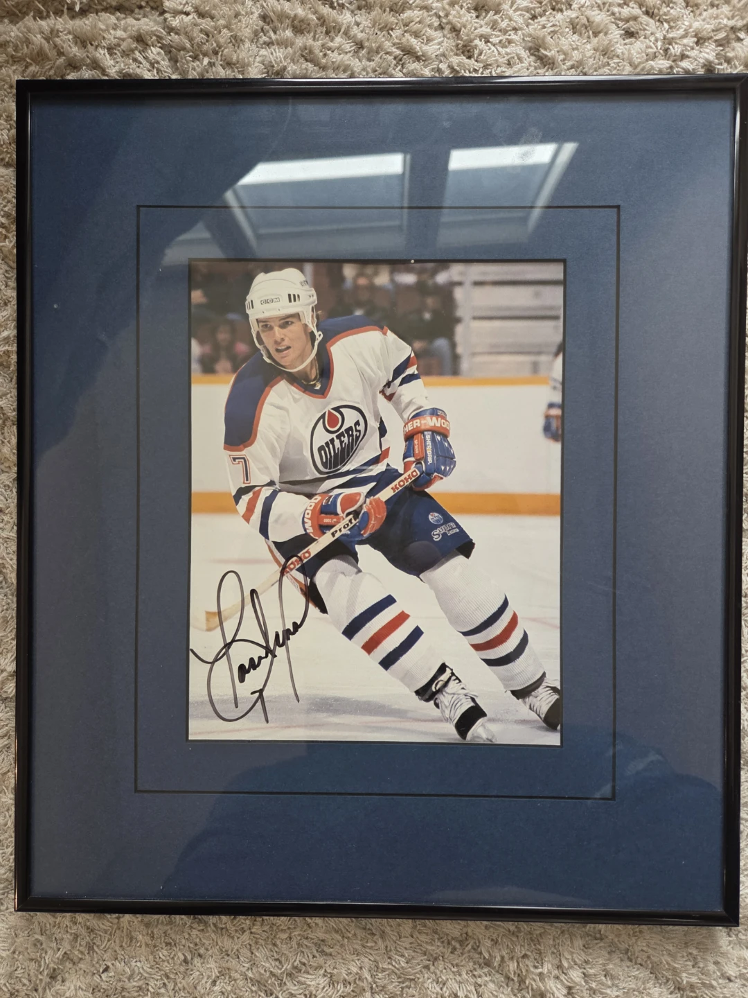 Jason Arnott Autographed 8x10 Framed