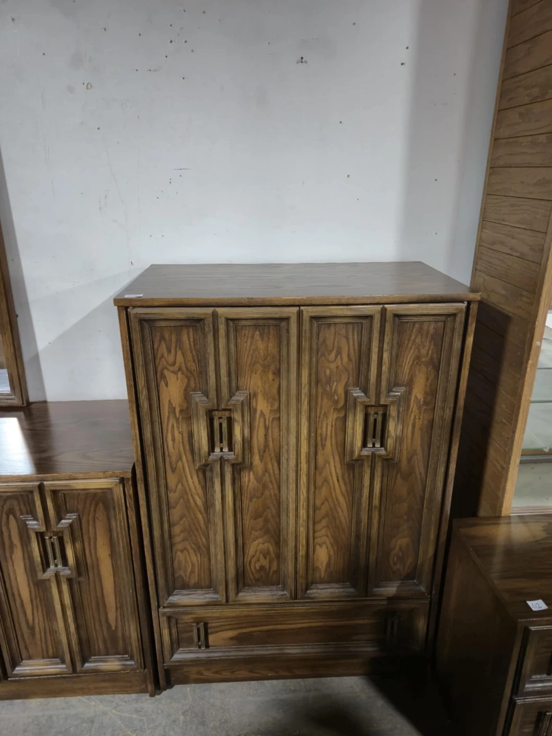 Vintage Vic Art Tall Boy Dresser With Storage - photo 3
