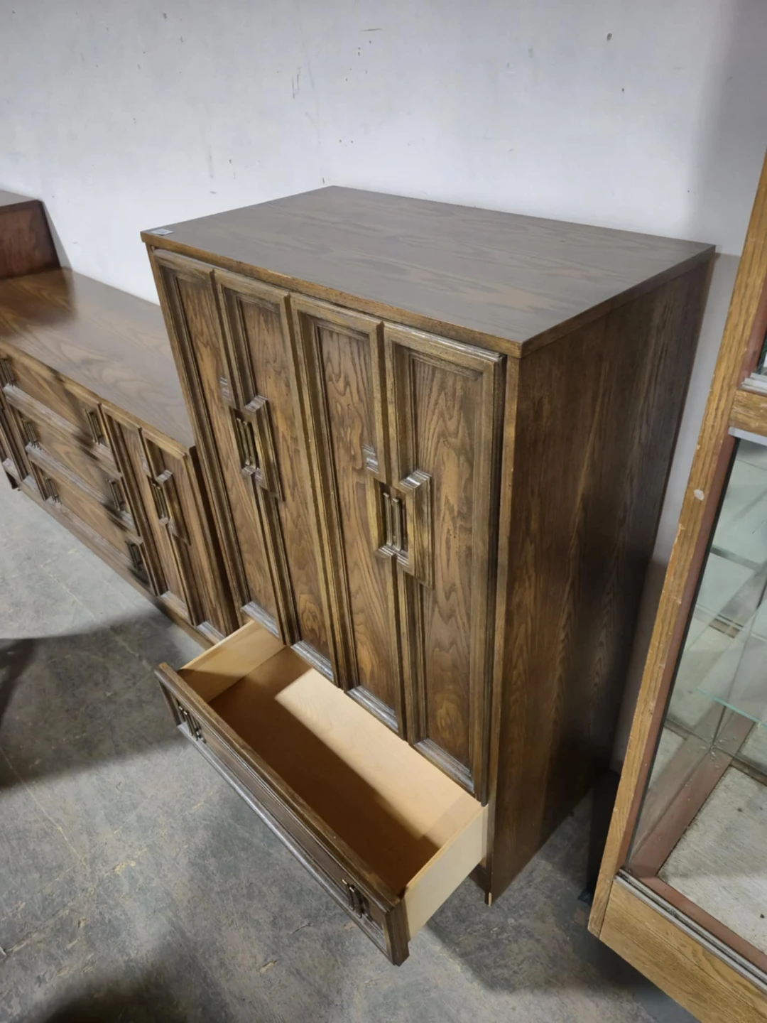 Vintage Vic Art Tall Boy Dresser With Storage - photo 4