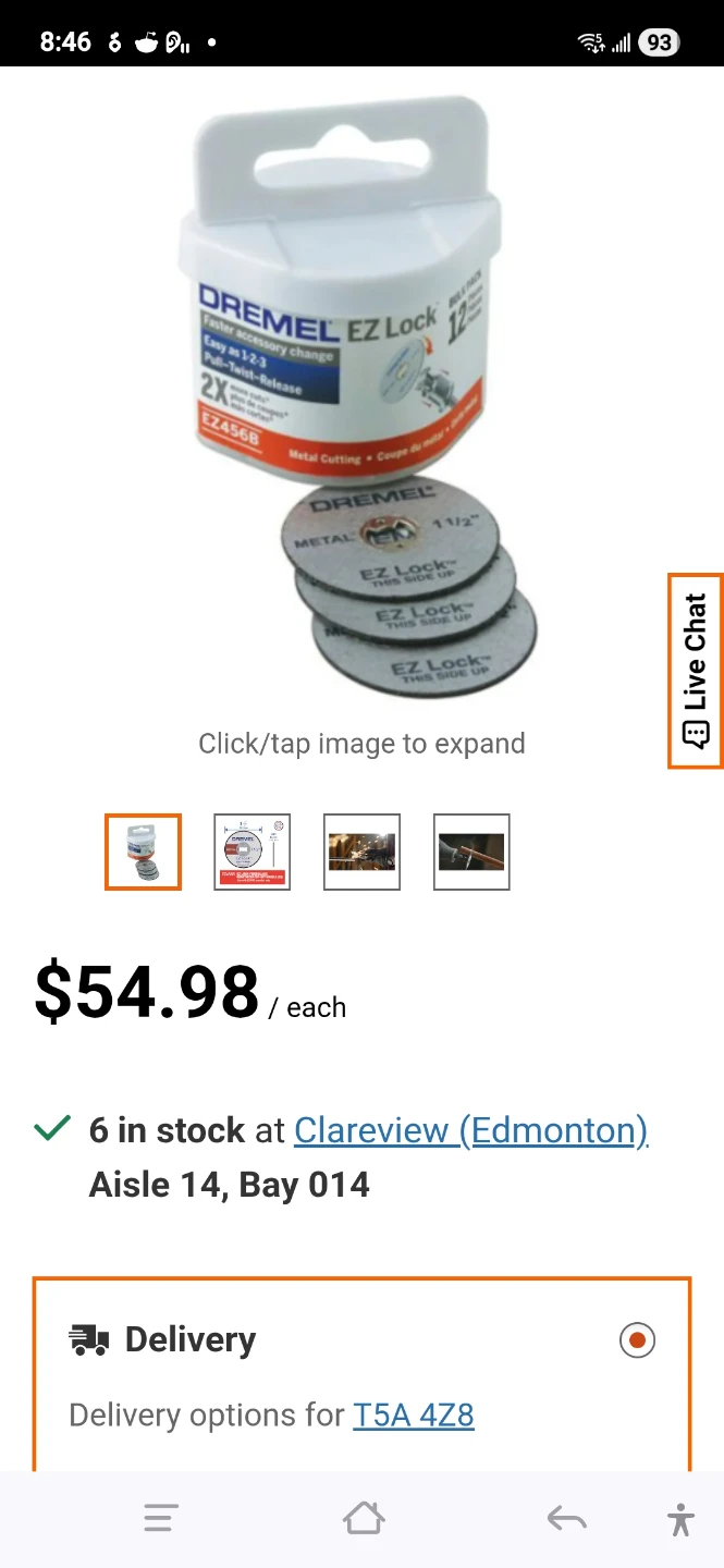 Dremel EZ Lock Metal Cutting Wheels (12 Piece Bulk Pack) - photo 3