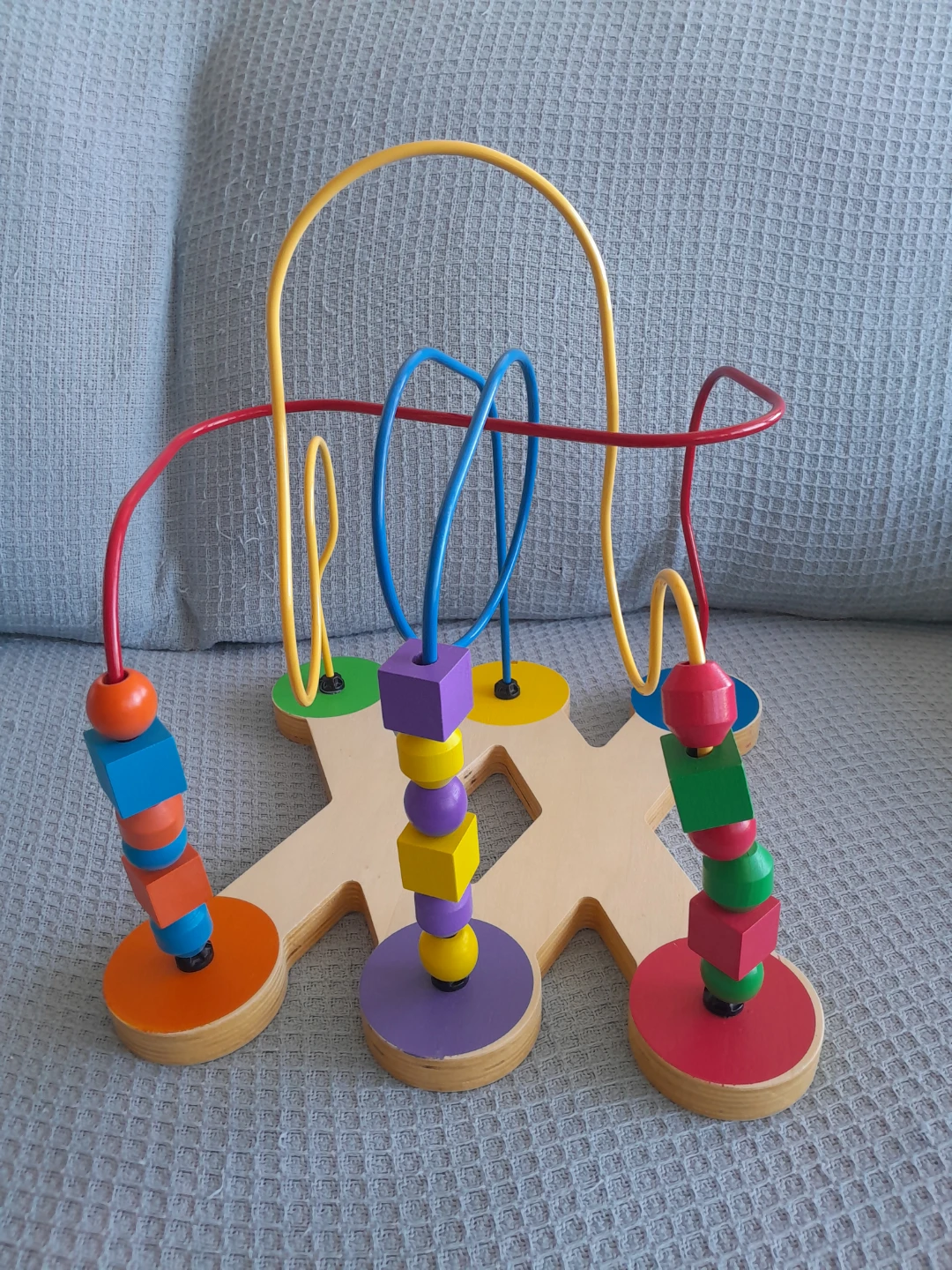 Melissa & Doug Wooden Bead Maze Toy For Toddlers
