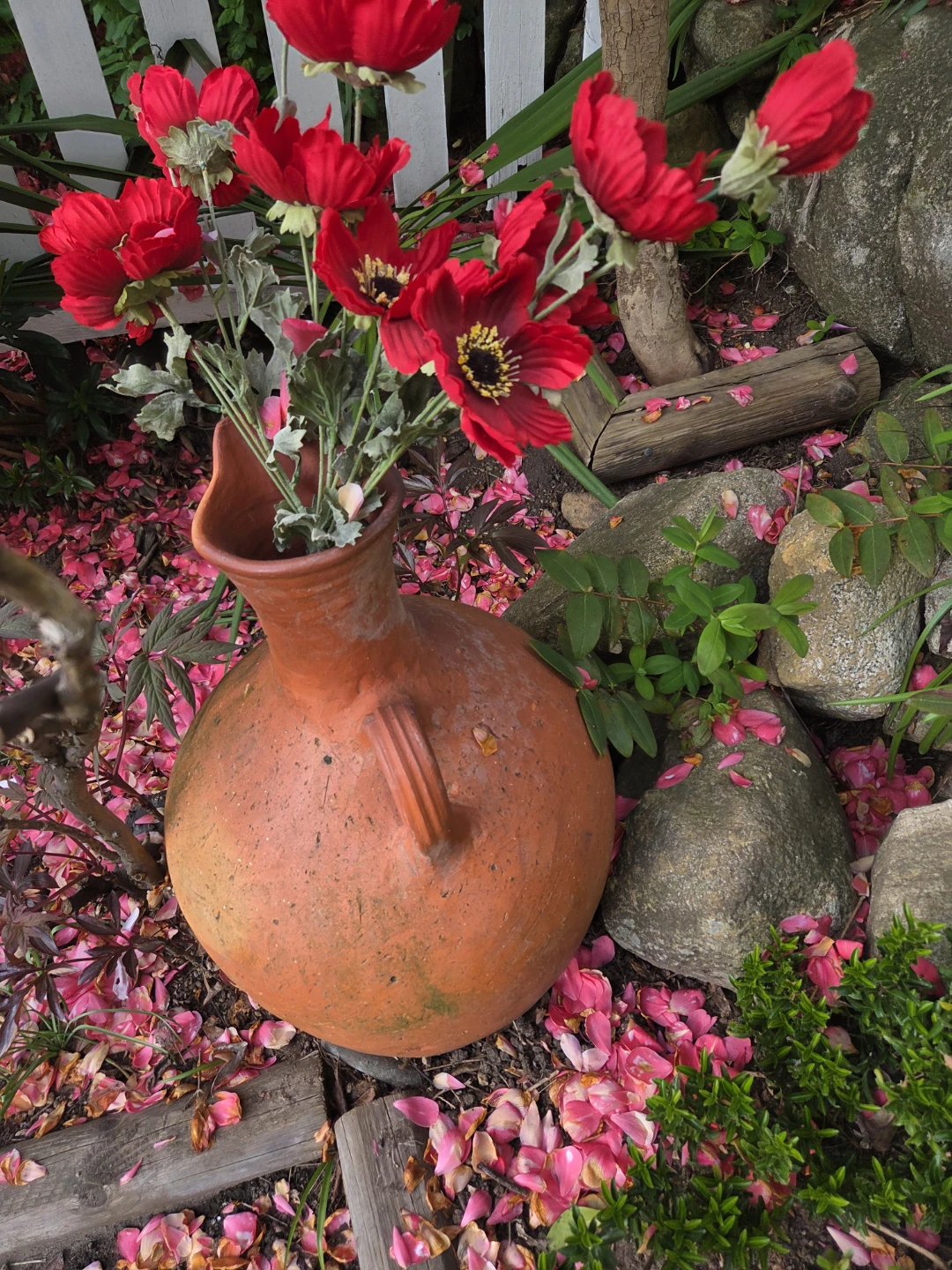 Terracotta Pitcher with Handle
