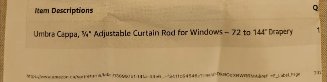 NEW Umbra Cappa Adjustable Curtain Rod - Nickel - photo 4