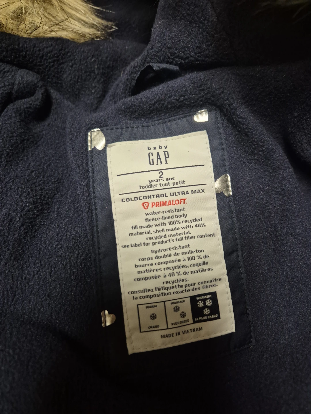 Baby Gap Toddler Snowsuit - Size 2 years - photo 2