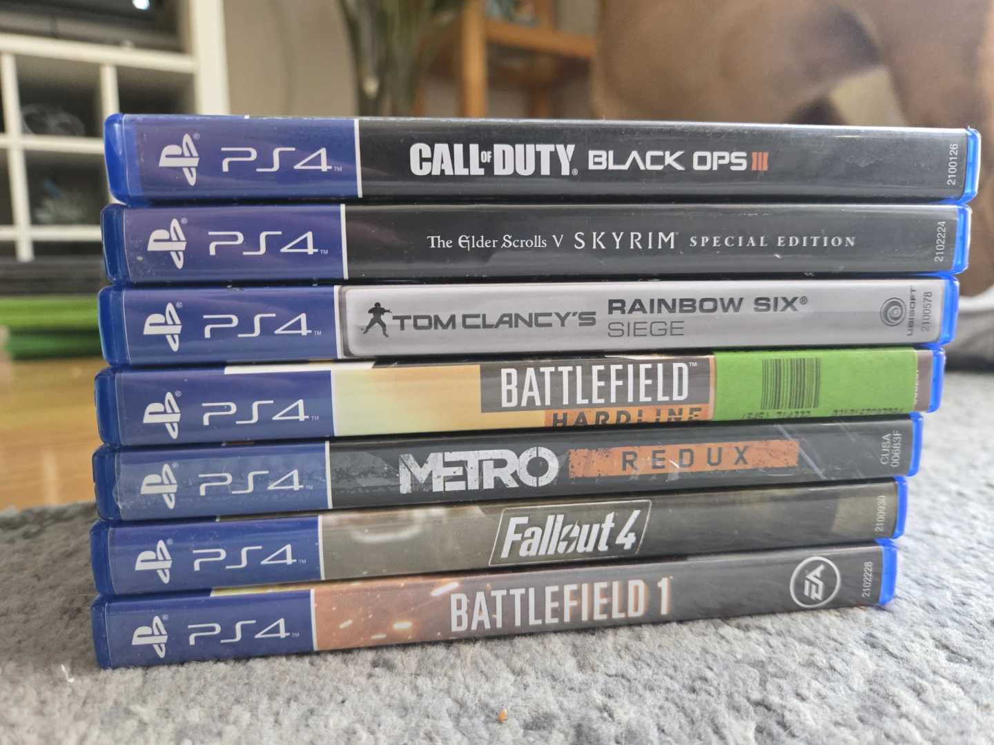 Bundle of 7 PS4 Video Games
