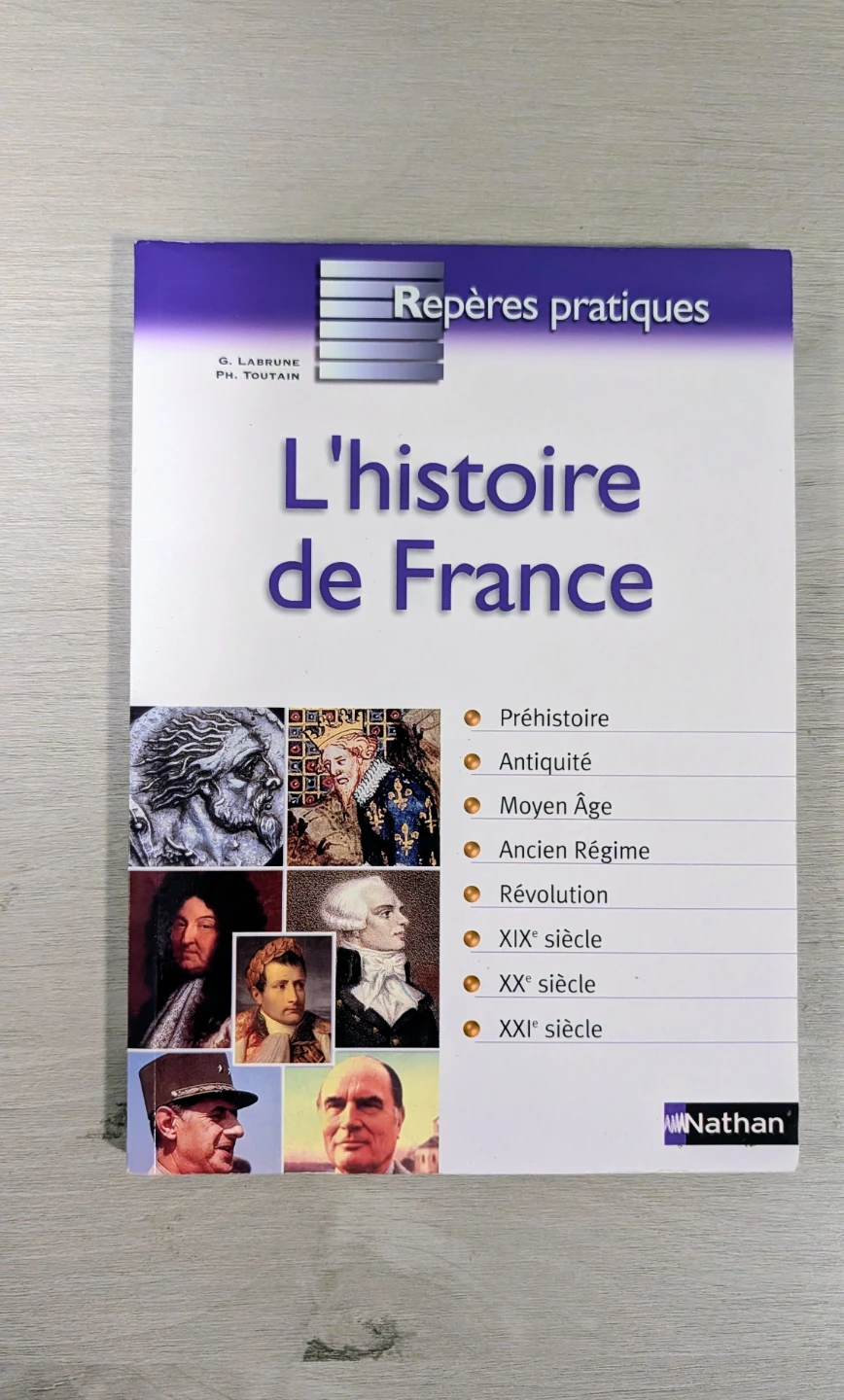 L'histoire de France Repères pratiques Book