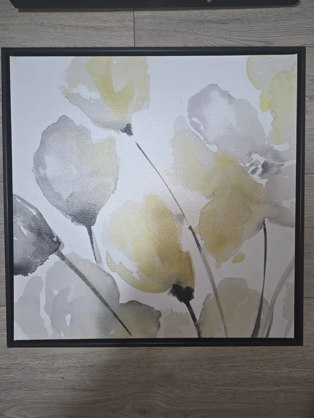 Set of 2 floral canvas art prints - photo 2