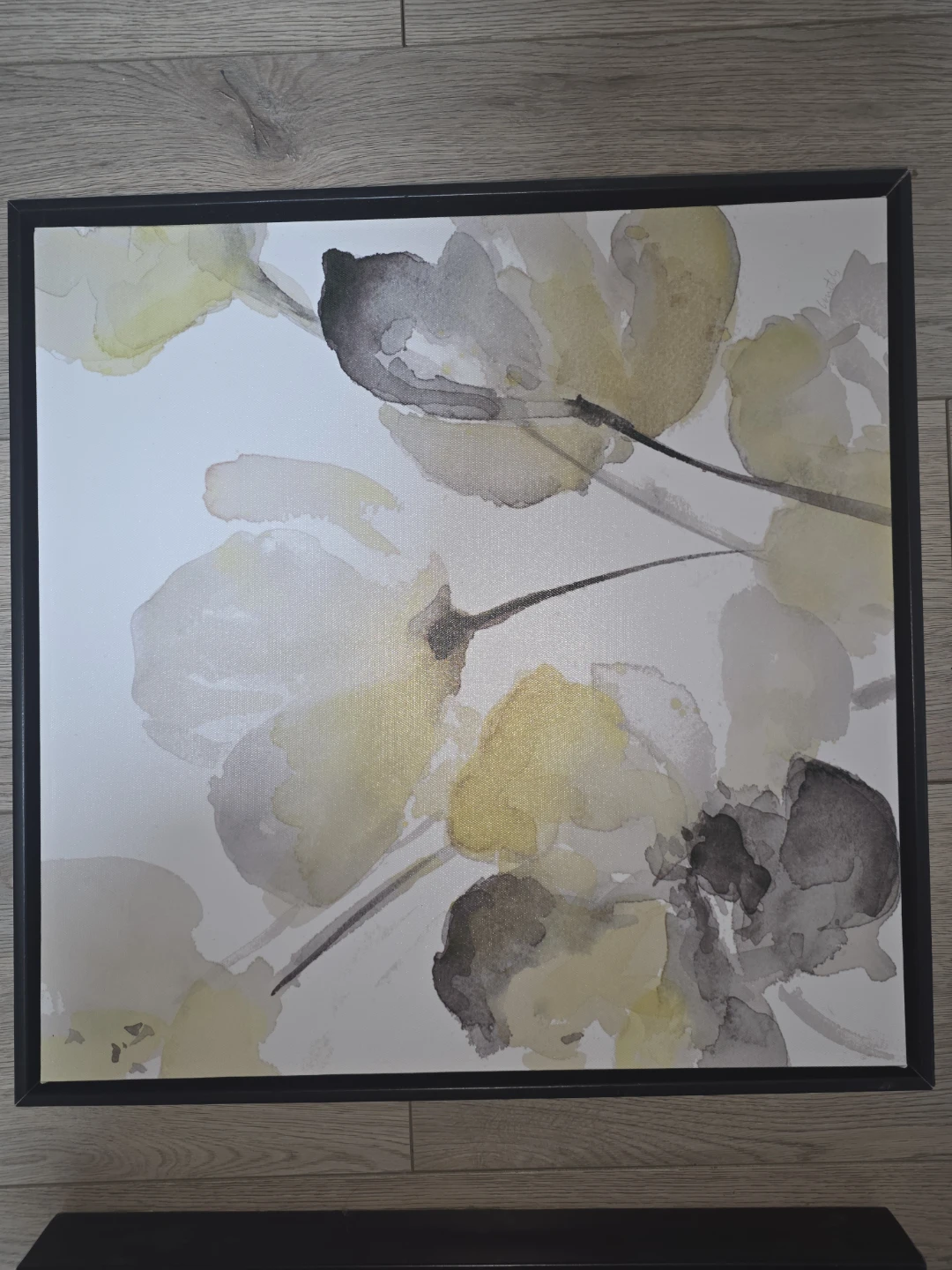 Set of 2 floral canvas art prints - photo 3