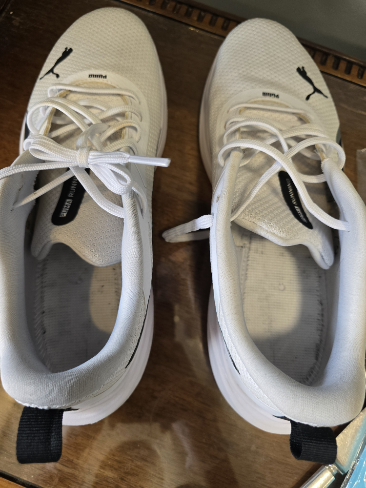 Puma White Running Shoes - photo 3