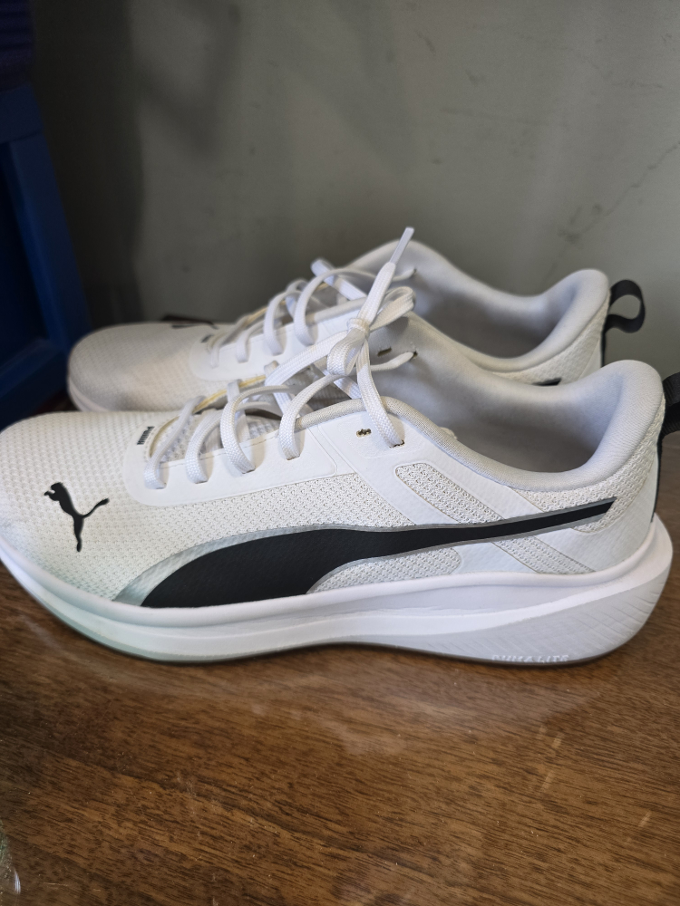 Puma White Running Shoes - photo 4