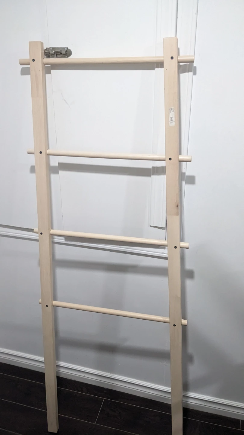 Wooden decorative ladder