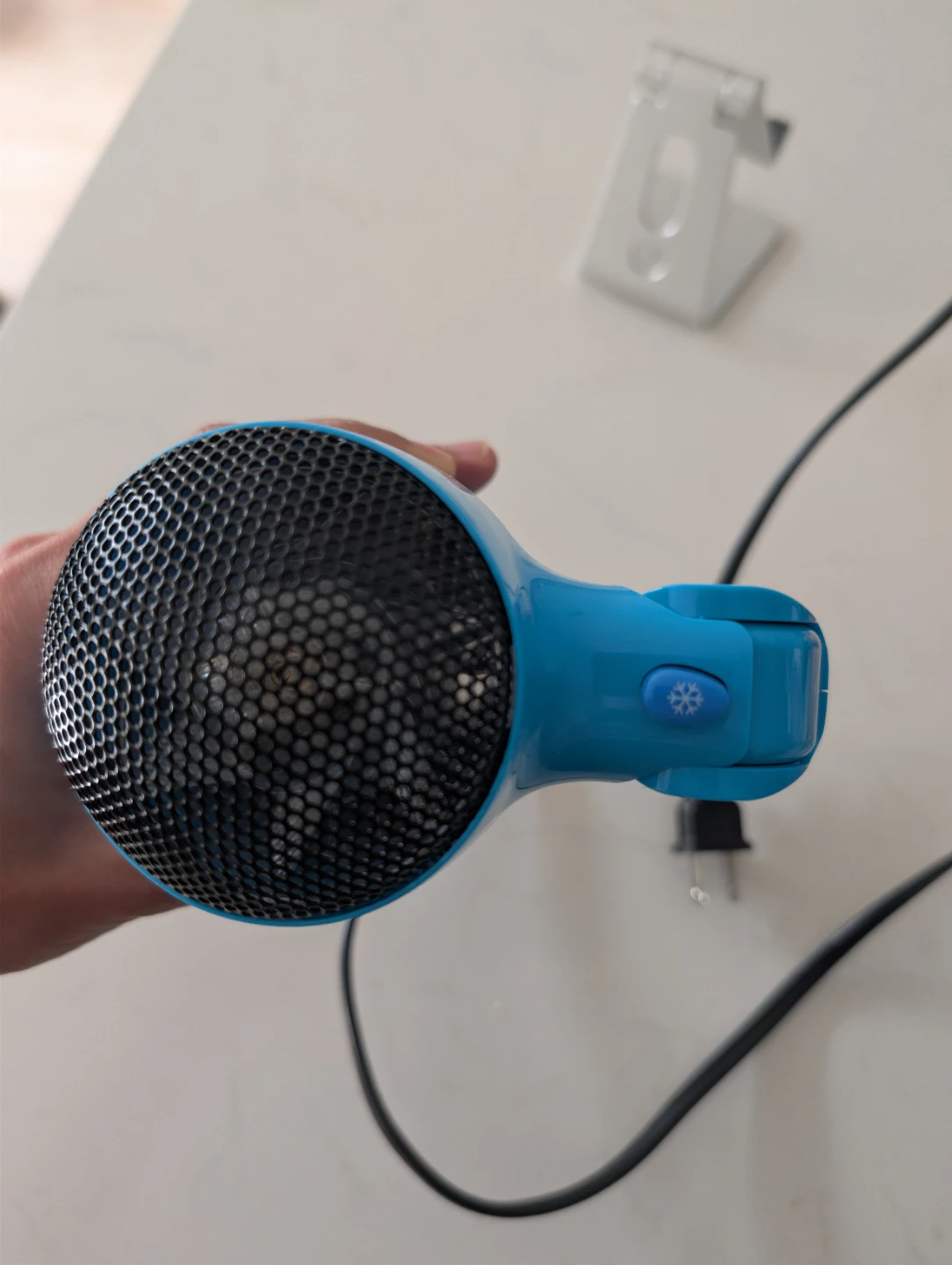 QUO Beauty by Conair Blue Mini Hair Dryer