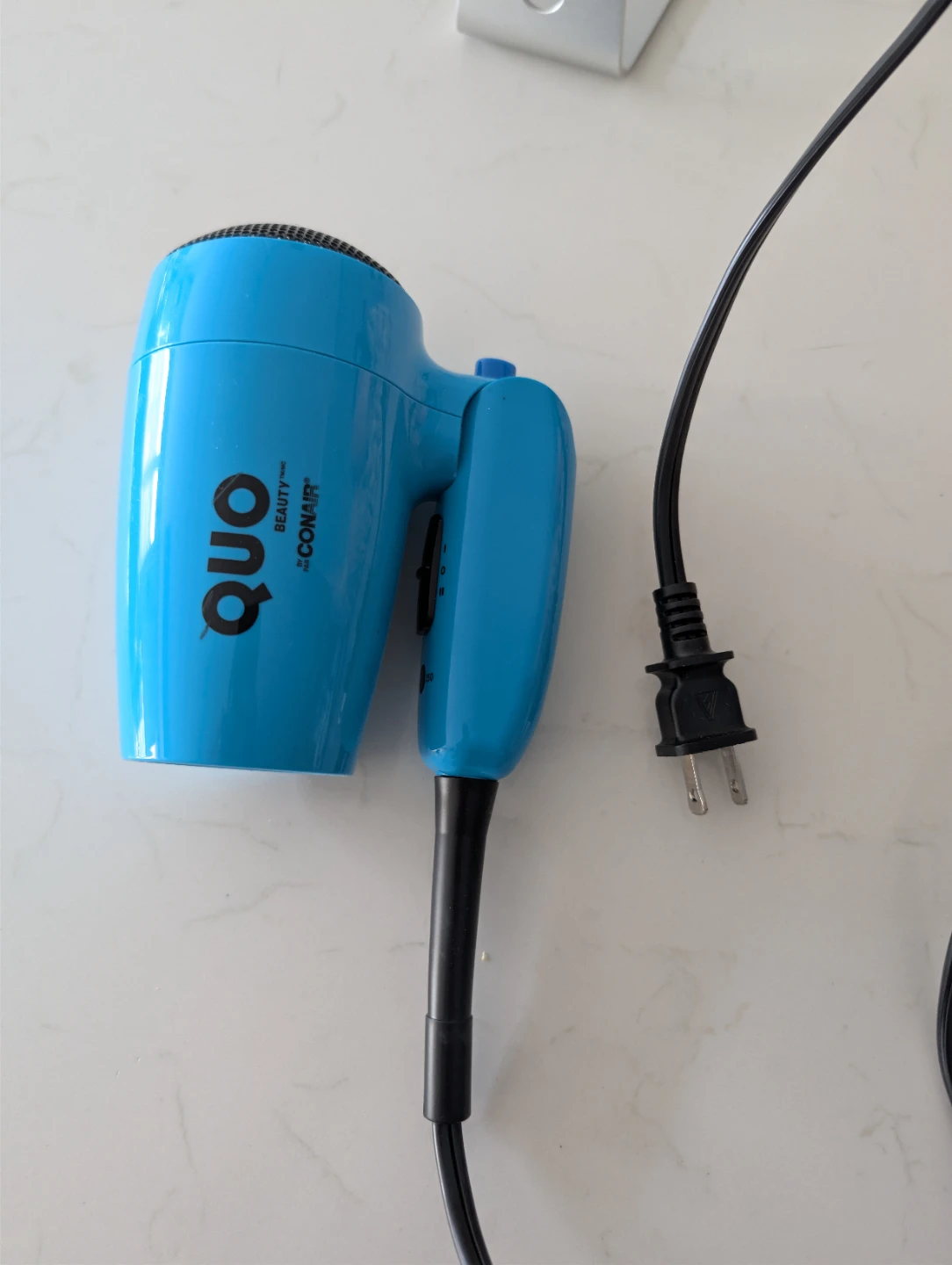 QUO Beauty by Conair Blue Mini Hair Dryer - photo 3