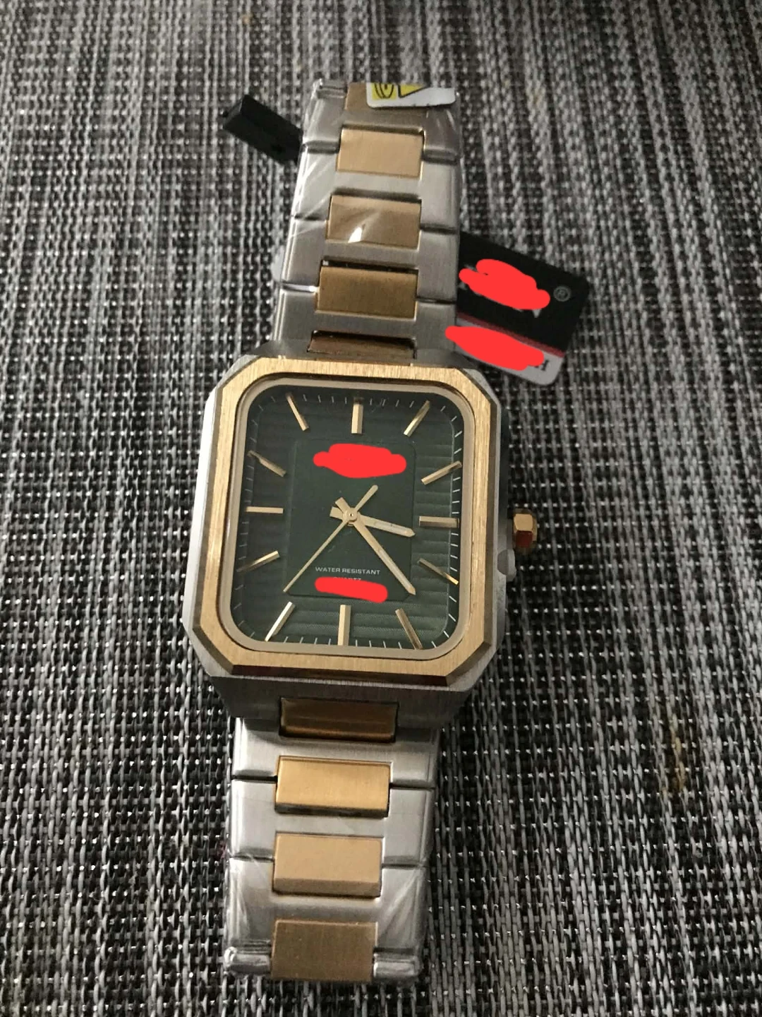 Water Resistant Watch - Two-Tone Stainless Steel