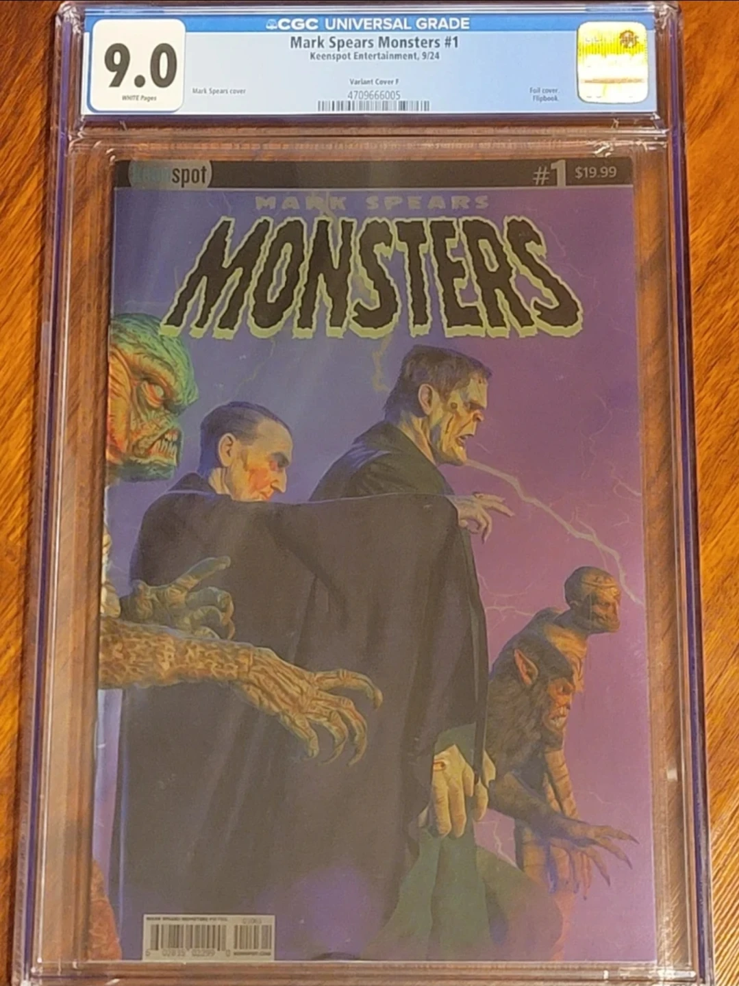 Mark Spears Monsters #1 Comic Book