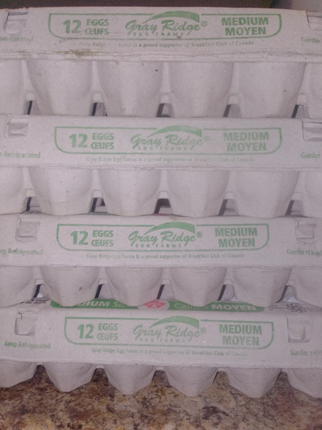 Gray Ridge Medium  4 cartons full