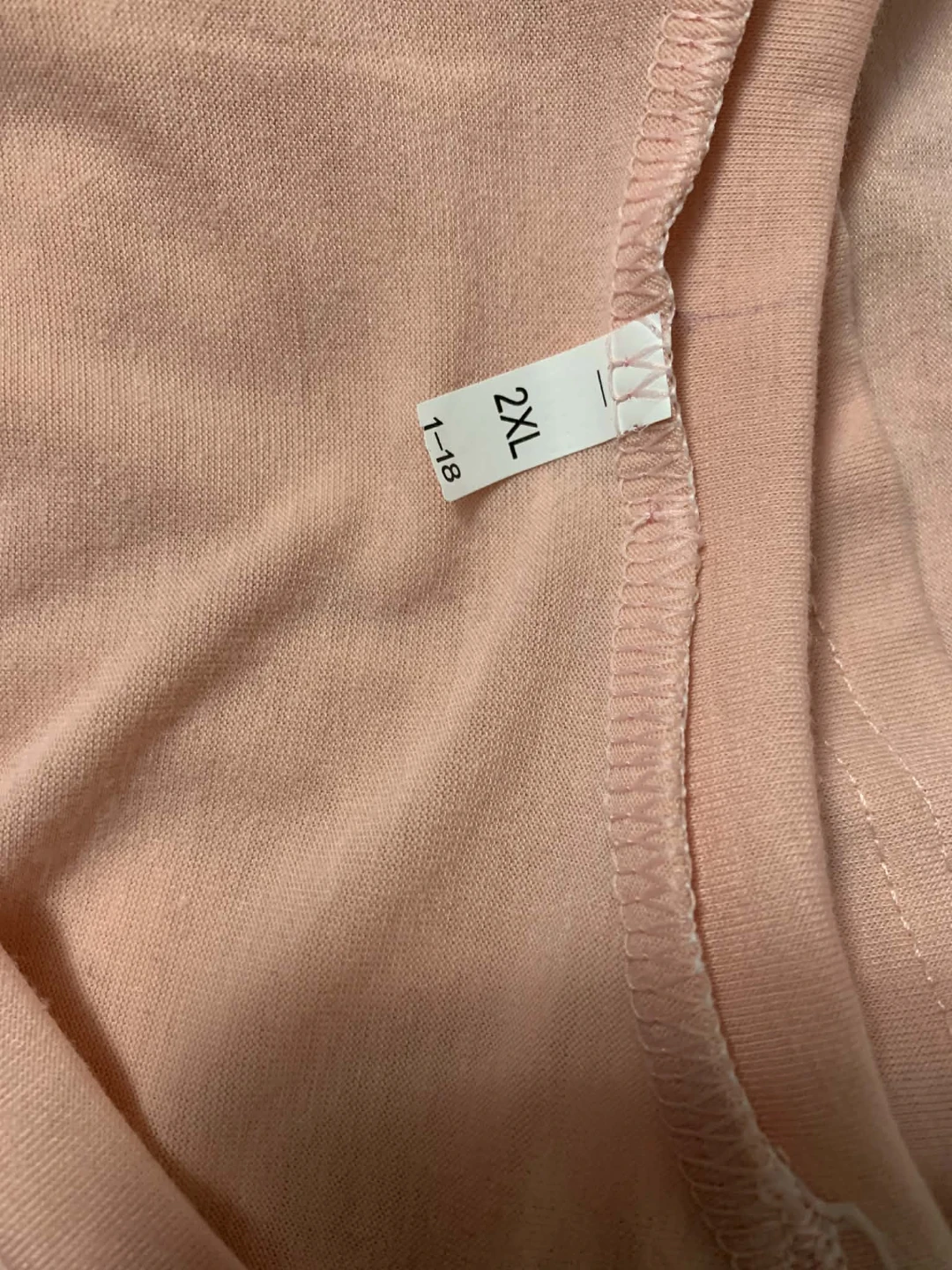 Pink Long Sleeve Top with Leopard Print Sleeves Size 2XL - photo 3
