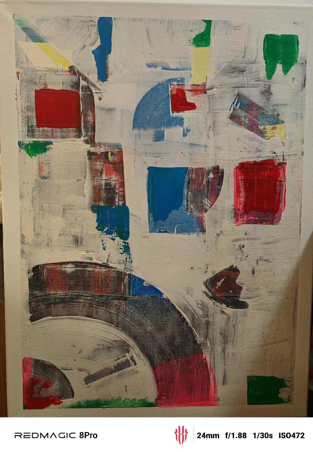 Abstract Canvas Painting 18×24
