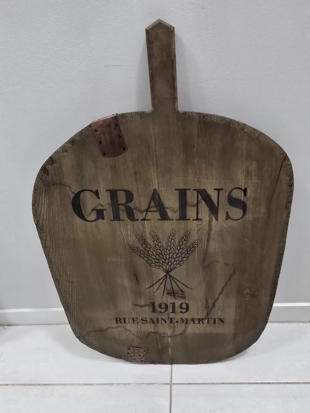Vintage Wood "Grains" Sign
