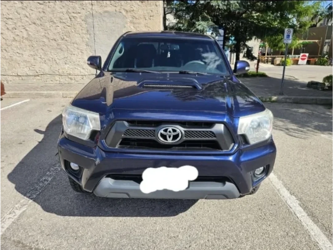 Blue Toyota Tacoma Truck