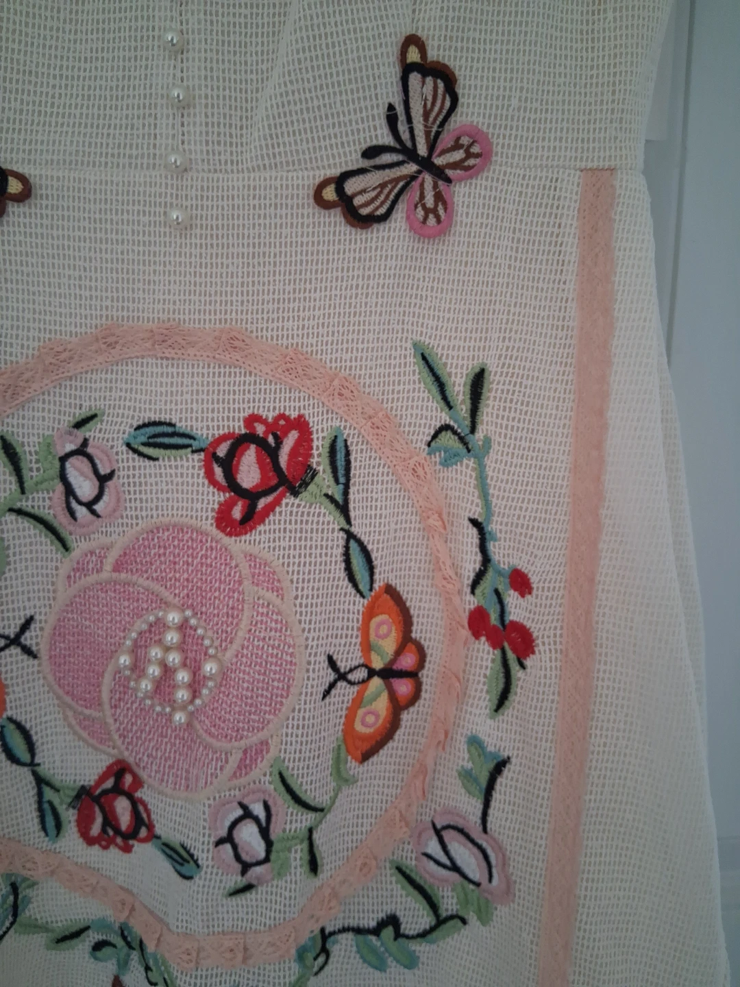 Lily & Hall Dress - Cream - XL (fits S) - photo 3