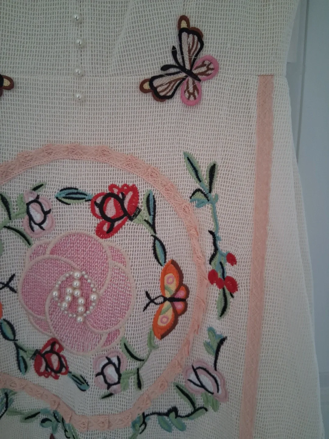 Lily & Hall Dress - Cream - XL (fits S) - photo 3