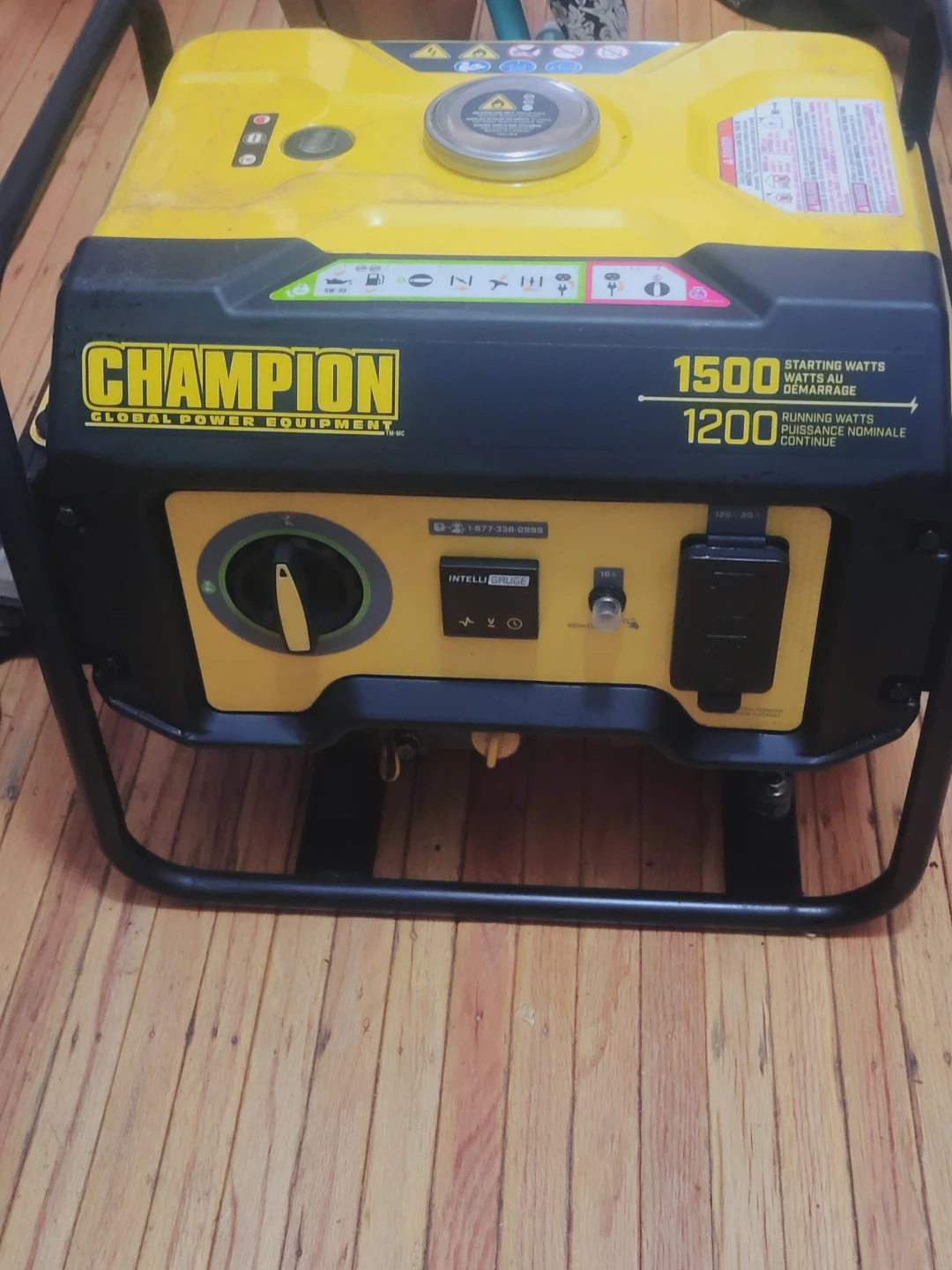 1500/1200 Watts Generator-CHAMPION ☆