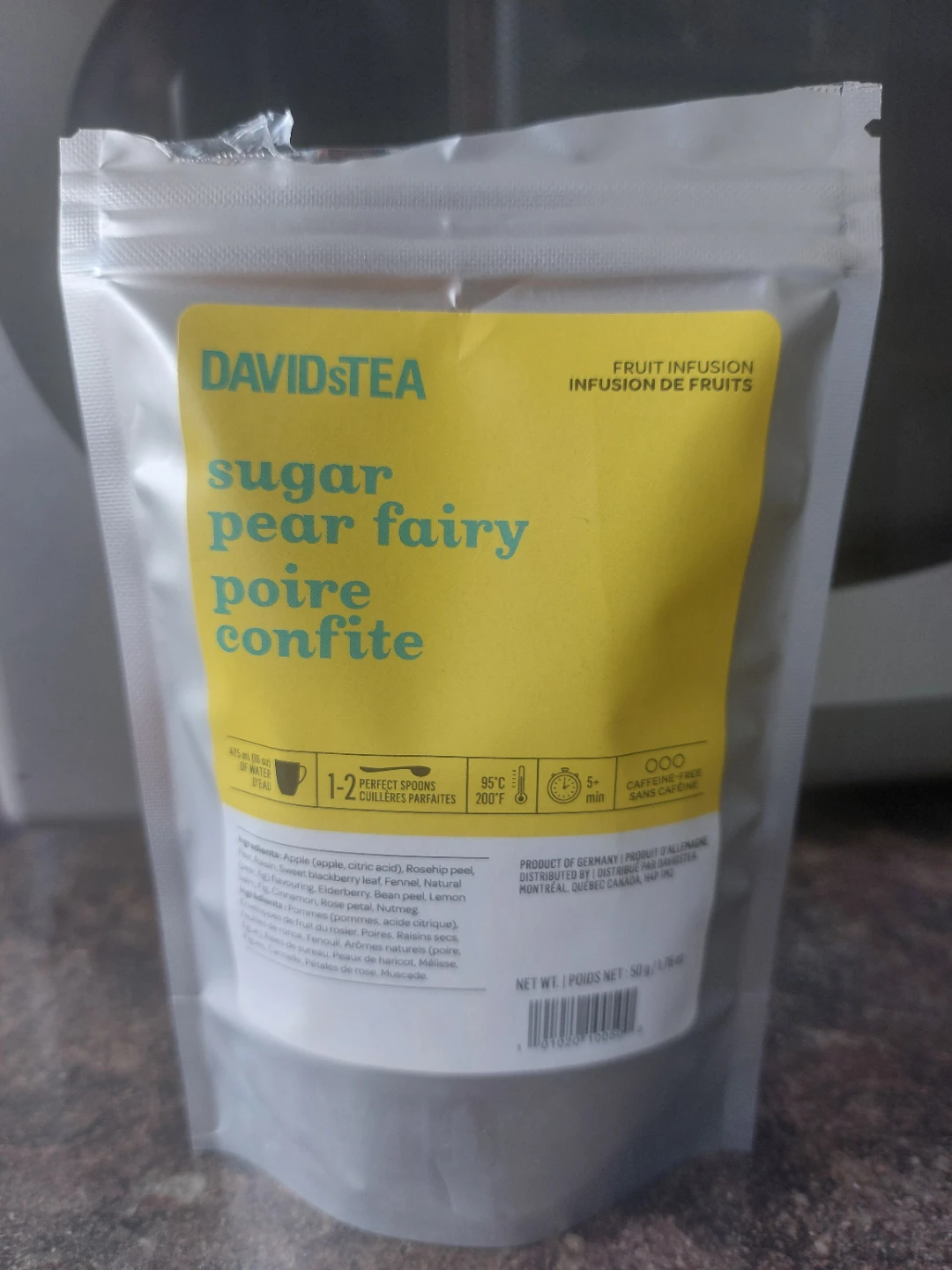 DAVIDsTEA Sugar Pear Fairy Fruit Infusion