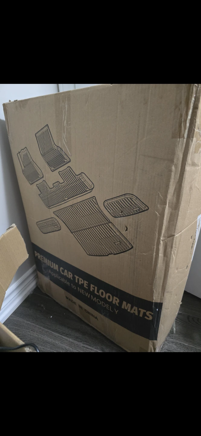 Premium Car TPE Floor Mats for New Model Y